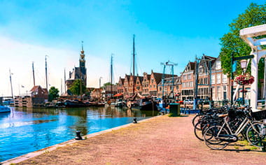 Harbour of Hoorn, Netherlands